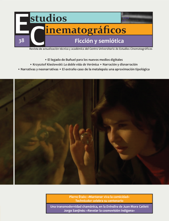 38 «Ficción y semiótica» Centro Universitario de Estudios Cinematográficos : UNAM Image