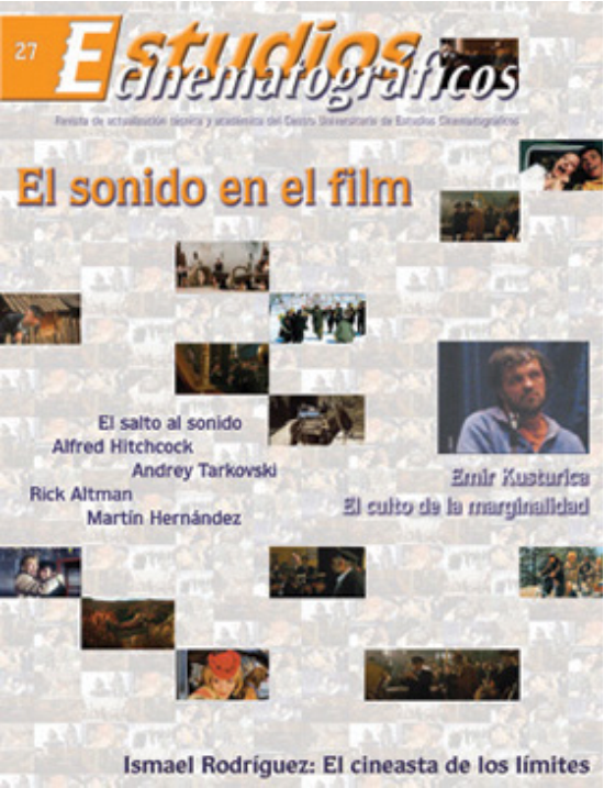 27 «El sonido en el film» Centro Universitario de Estudios Cinematográficos : UNAM Image